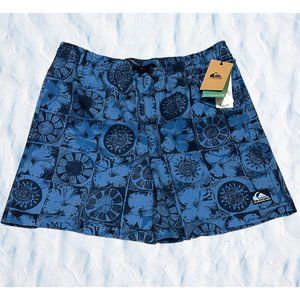 NWT-Quiksilver XL/16 Youth/Boys Ocean Mix 14" Volley Board Short Swim Trunks